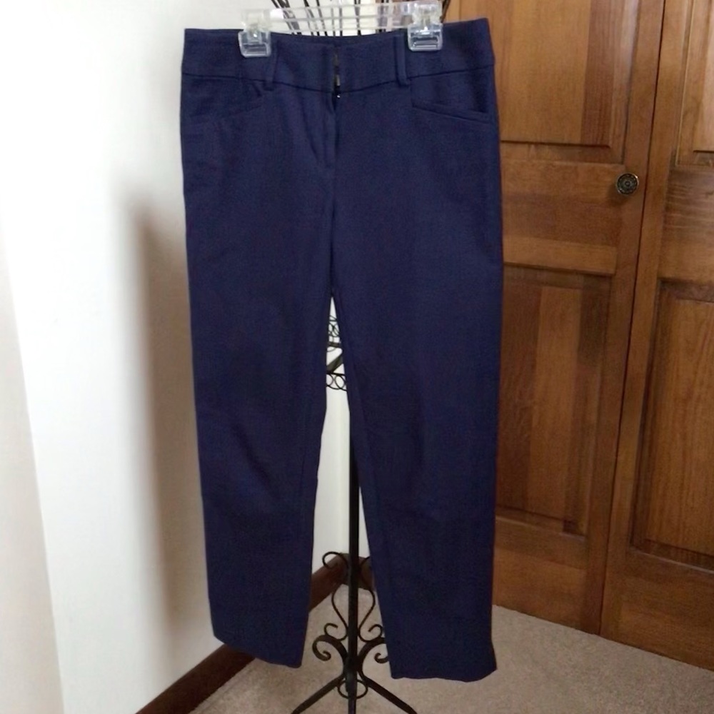 Loft Navy Riviera pant, 0 - Picture 2 of 5